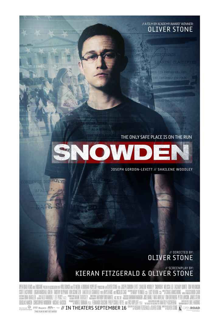 Snowden film poster