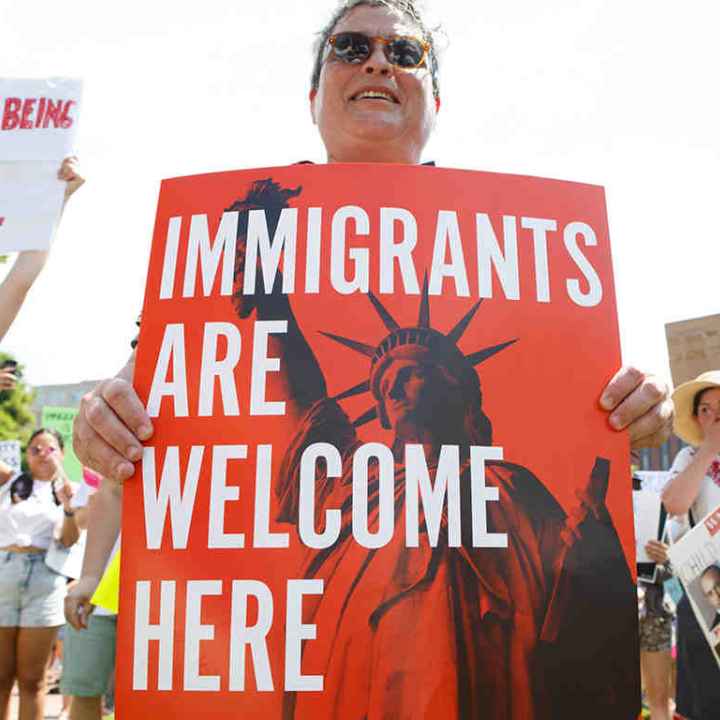 Immigrants are welcome